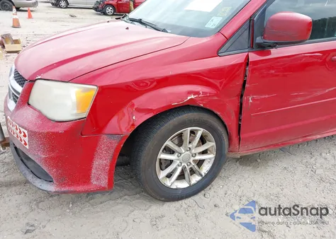 2013 Dodge Grand Caravan Sxt from USA, damaged, VIN 2C4RDGCG6DR718905